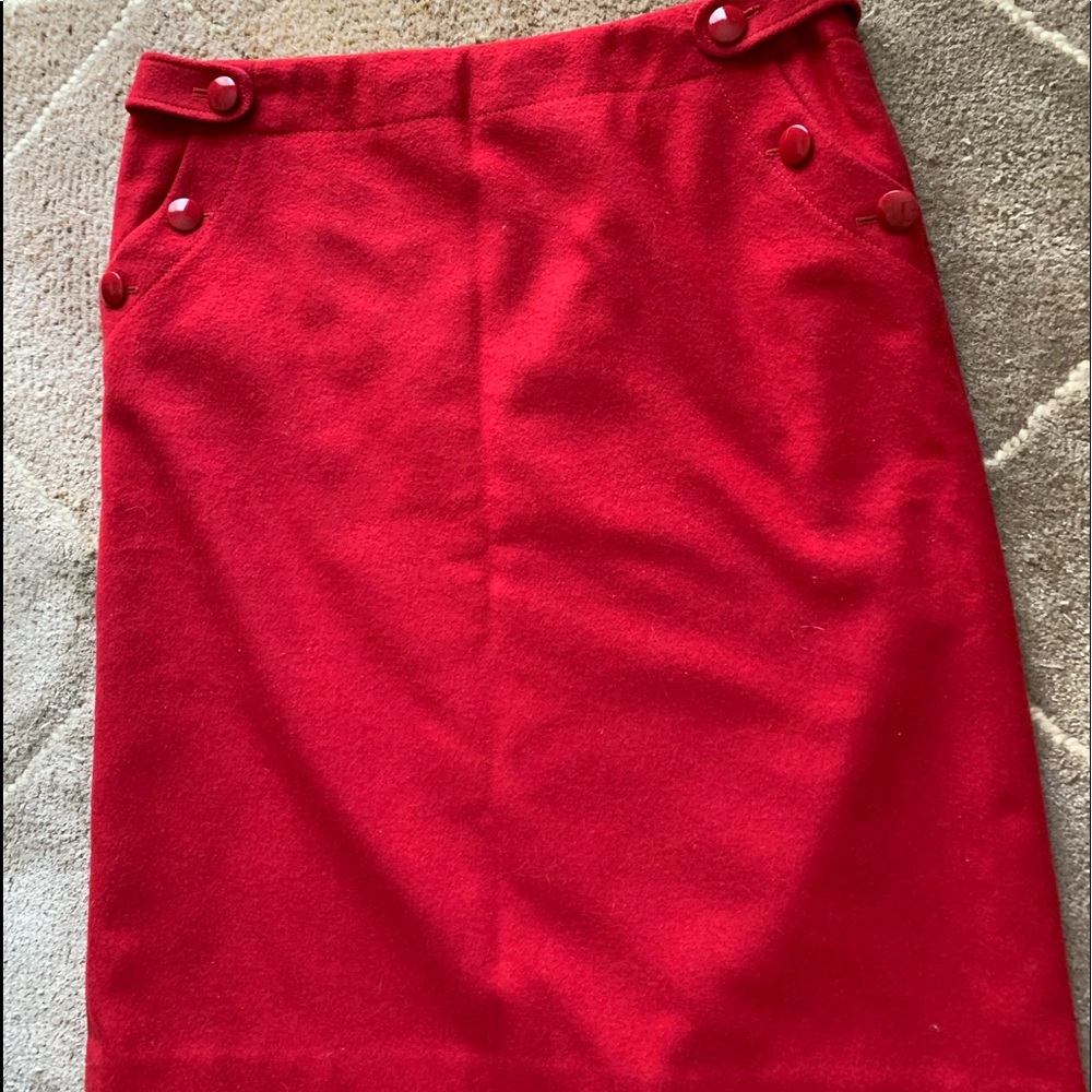J.Crew wool skirt